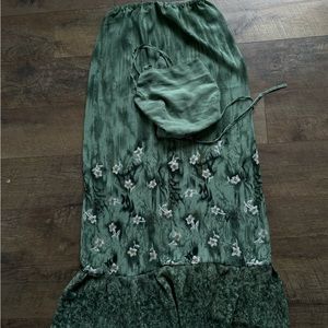 Vintage set, skirt and top